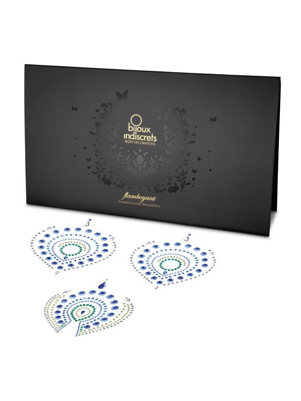 BIJOUX - INDISCRETS FLAMBOYANT BLEU&VERT