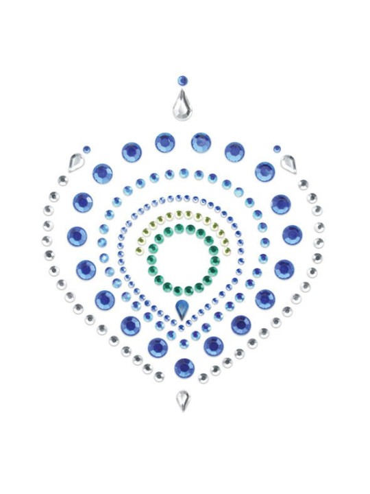 BIJOUX - INDISCRETS FLAMBOYANT BLEU&VERT