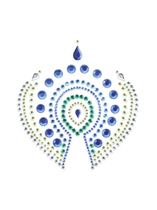 BIJOUX - INDISCRETS FLAMBOYANT BLEU&VERT
