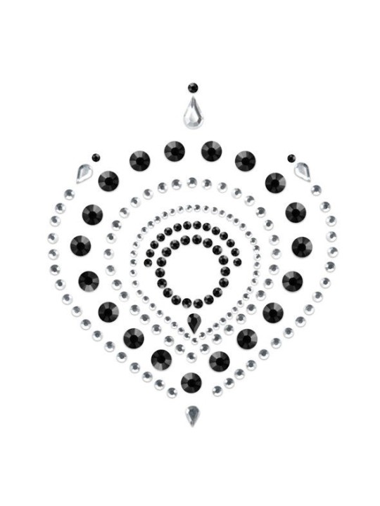 BIJOUX - INDISCRETS FLAMBOYANT NOIR & ARGENT
