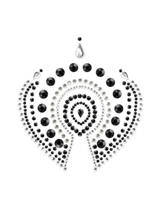 BIJOUX - INDISCRETS FLAMBOYANT NOIR & ARGENT