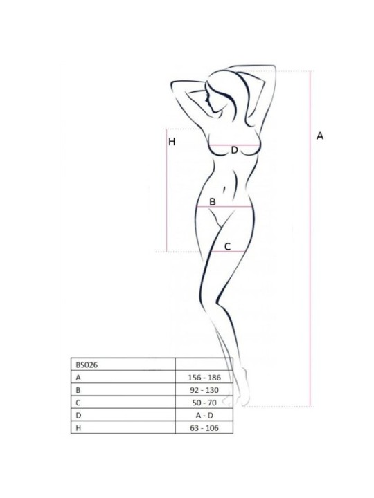PASSION - FEMME BS026 BODYSTOCKING BLANC STYLE ROBE TAILLE UNIQUE