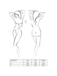 PASSION - FEMME PAULINE ENSEMBLE 3 PIÈCES TAILLE S/M