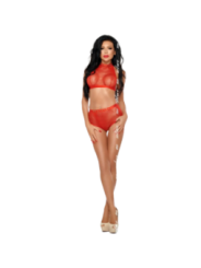ME-SEDUCE - MONA SET ROUGE L/XL