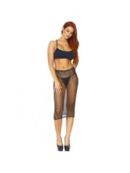 LEG AVENUE - RÉSILLE CRISTALISÉE MULTIDRESS NOIR OS
