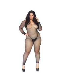LEG AVENUE - BAS DE CORPS EN FILET CRISTALLISÉ LEG AVENUE - 1X-2X