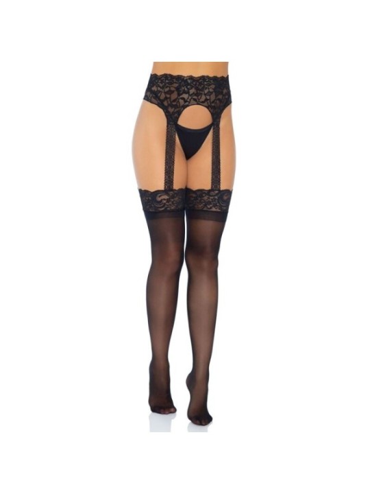 LEG AVENUE - BAS  JARRETELLES OPAQUE TAILLE UNIQUE