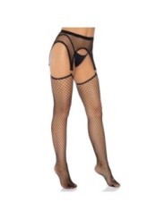 LEG AVENUE - INDUSTRIAL BAS NET AVEC JOINT O ATTACHÉ JARRATIÈRE TAILLE UNIQUE