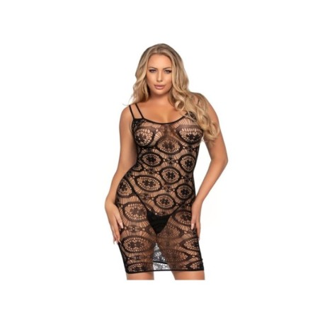 LEG AVENUE - ROBE DAISY EN CROCHET TAILLE UNIQUE