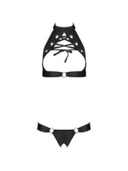 PASSION - ENSEMBLE CUIR ÉCOLOGIQUE MALWIA L/XL
