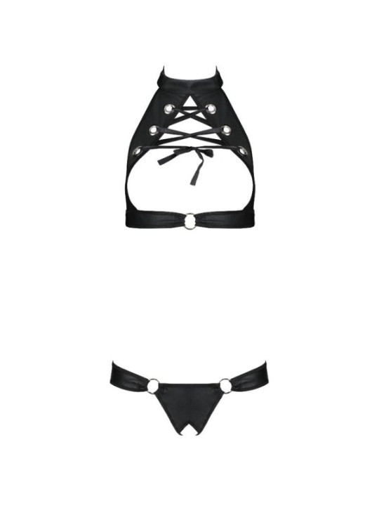 PASSION - ENSEMBLE CUIR ÉCOLOGIQUE MALWIA L/XL