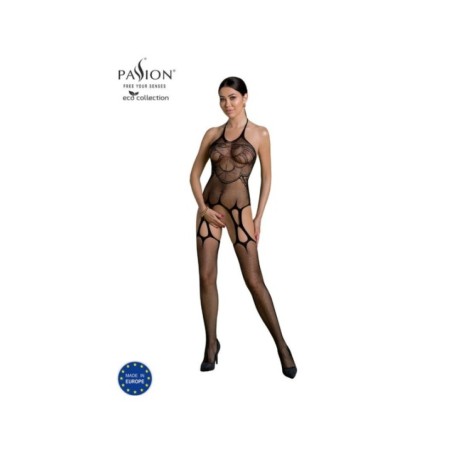 PASSION - BODYSTOCKING ECO COLLECTION ECO BS002 NOIR