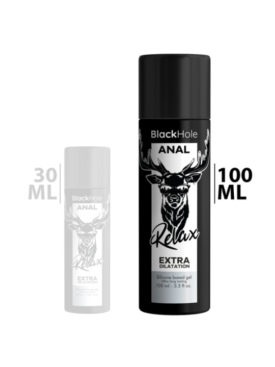 BLACK HOLE - GEL SILICONE DILATATION ANALE 100 ML