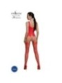 PASSION - BODYSTOCKING ECO COLLECTION ECO BS007 ROUGE