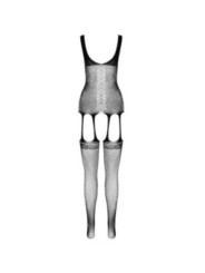 PASSION - BODYSTOCKING ECO COLLECTION ECO BS007 ROUGE