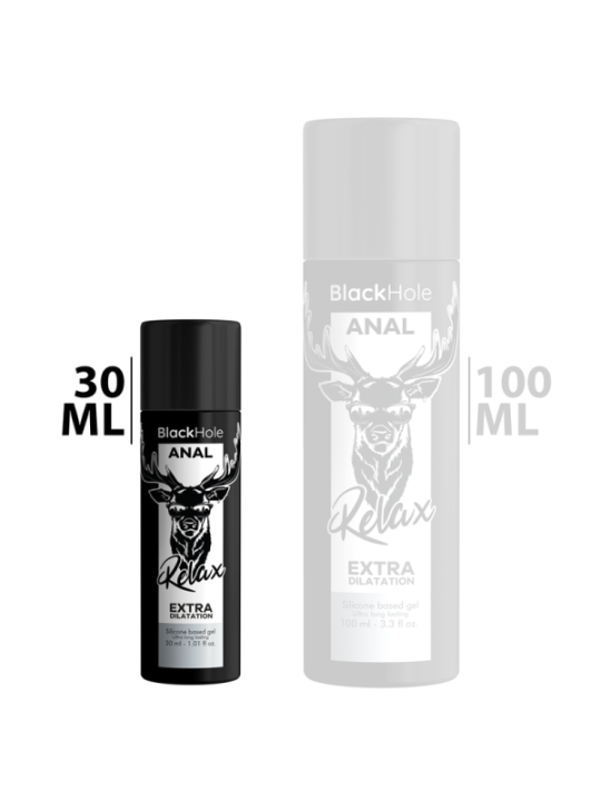 BLACK HOLE - GEL SILICONE DILATATION ANALE 30 ML