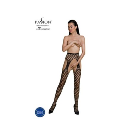 PASSION - BODYSTOCKING ECO COLLECTION ECO S003 NOIR