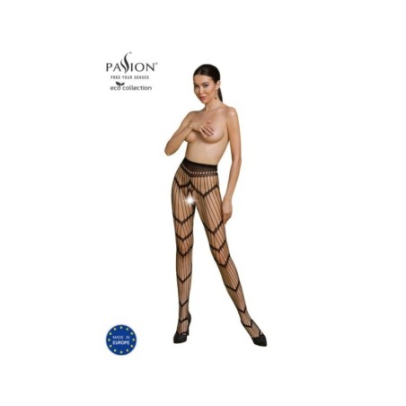 PASSION - BODYSTOCKING ECO COLLECTION ECO S006 NOIR