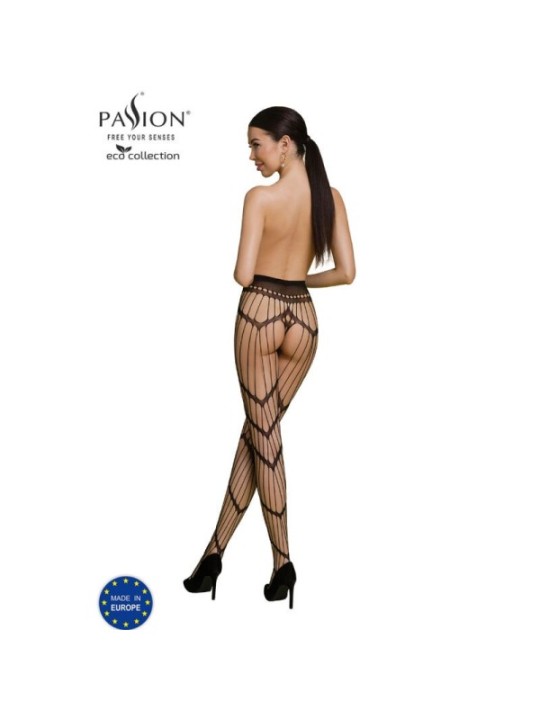 PASSION - BODYSTOCKING ECO COLLECTION ECO S006 NOIR