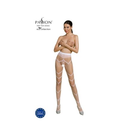 PASSION - BODYSTOCKING ECO COLLECTION ECO S006 BLANC