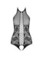 PASSION - BS094 BODYSTOCKING NOIR TAILLE UNIQUE