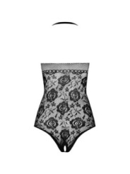 PASSION - BS094 BODYSTOCKING NOIR TAILLE UNIQUE