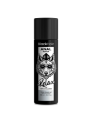 BLACK HOLE - RÉPARATION ANALE RELAX À BASE D'EAU AVEC HYALURON 100 ML