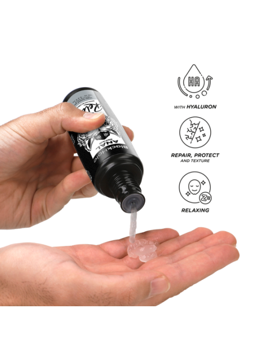 BLACK HOLE - RÉPARATION ANALE RELAX À BASE D'EAU AVEC HYALURON 100 ML