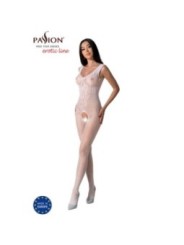 PASSION - BS098 BODYSTOCKING BLANC TAILLE UNIQUE