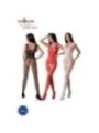 PASSION - BS098 BODYSTOCKING BLANC TAILLE UNIQUE