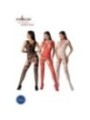 PASSION - BS099 BODYSTOCKING ROUGE TAILLE UNIQUE