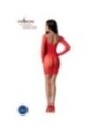 PASSION - BS101 BODYSTOCKING ROUGE TAILLE UNIQUE