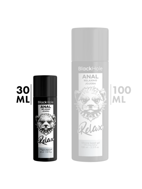 BLACK HOLE - RELAXANT ANAL JOJOBA RELAX BASE SILICONE 30 ML