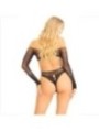 LEG AVENUE - BODY CROCHLESS AVEC NOIR BRILLANT
