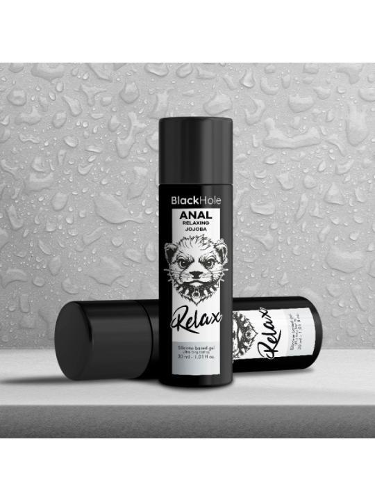 BLACK HOLE - RELAXANT ANAL JOJOBA RELAX BASE SILICONE 30 ML