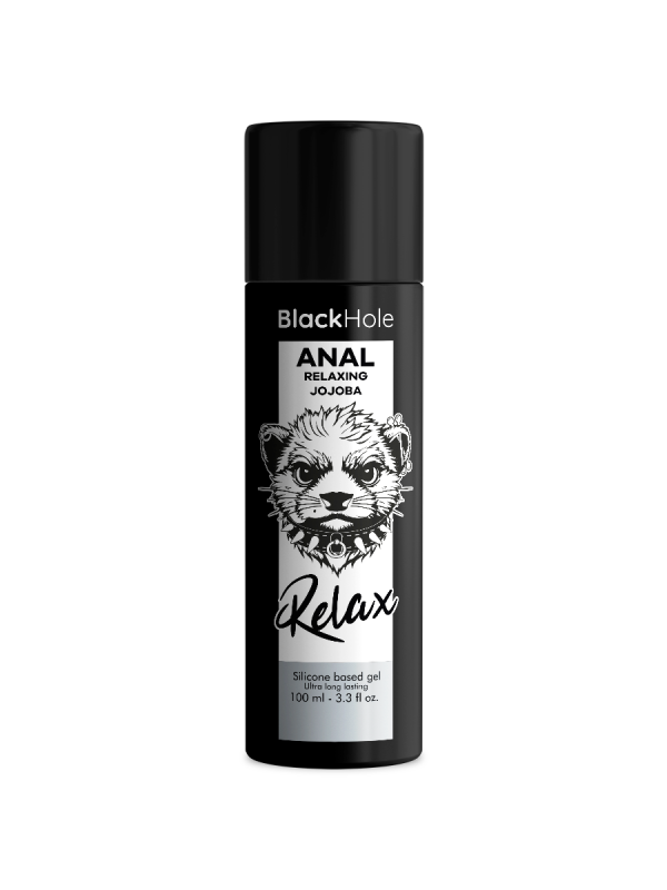 BLACK HOLE - RELAXANT ANAL JOJOBA RELAX BASE SILICONE 100 ML