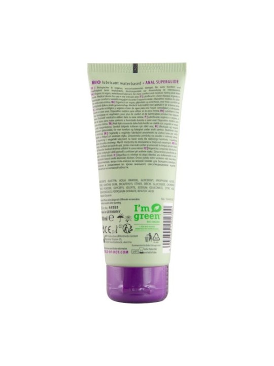 HOT - LUBRIFIANT BIO À BASE D'EAU ANAL 100 ML