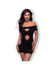CHILIROSE - ROBE CR 4671 NOIR S/M