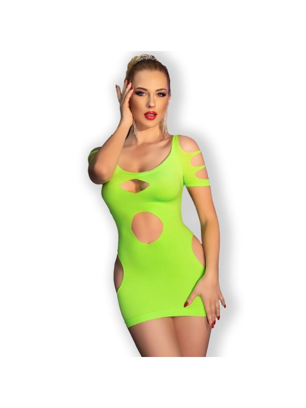 CHILIROSE - ROBE CR 4671 VERTE S/M