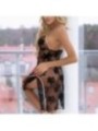 LIVCO CORSETTI FASHION - KARONIN LC 90628 CHEMISE + CULOTTE NOIR