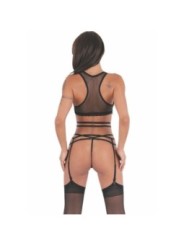 LIVCO CORSETTI FASHION - FINICIA LC90725 PORTE-JARRETELLES NOIR L/XL