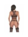 LIVCO CORSETTI FASHION - FINICIA LC90725 PORTE-JARRETELLES NOIR L/XL