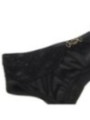 SUBBLIME - LOT 3 PIÈCES SOUTIEN-GORGE + STRING + JARRETIÈRE DENTELLE NOIR L/XL