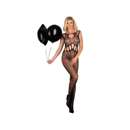 LIVCO CORSETTI FASHION - AMAHIL BODYSTOCKING SANS CROTCHLESS NOIR TAILLE UNIQUE