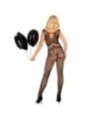 LIVCO CORSETTI FASHION - AMAHIL BODYSTOCKING SANS CROTCHLESS NOIR TAILLE UNIQUE