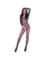 CHILIROSE - CR 4307 BODYSTOCKING SANS CROCHET NOIR S/M
