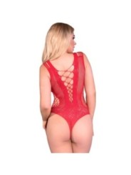 CHILIROSE - CR 4383 BODY SANS CROCHET ROUGE S/L