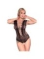 CHILIROSE - CR 4383 BODY SANS CROCHET NOIR S/L