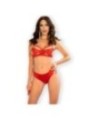 CHILIROSE - CR 4676 ENSEMBLE DEUX PIÈCES ROUGE XL