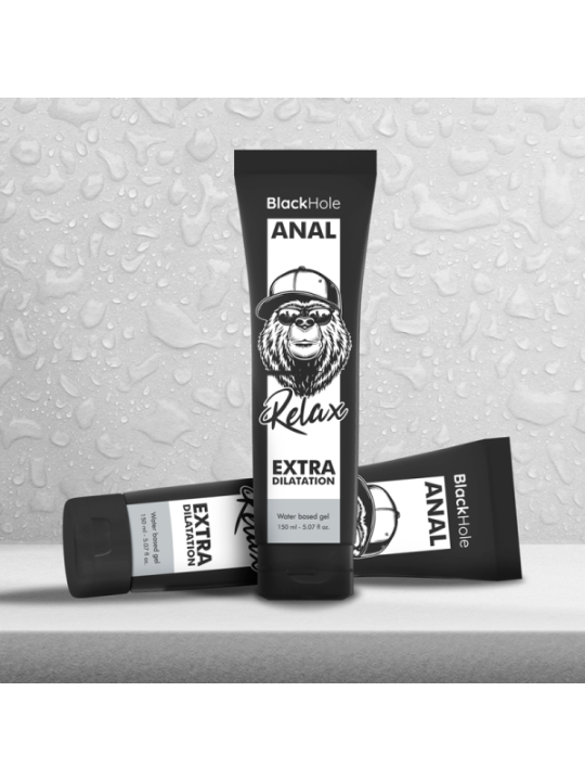 BLACK HOLE - GEL À BASE D'EAU DILATATION ANALE 150 ML